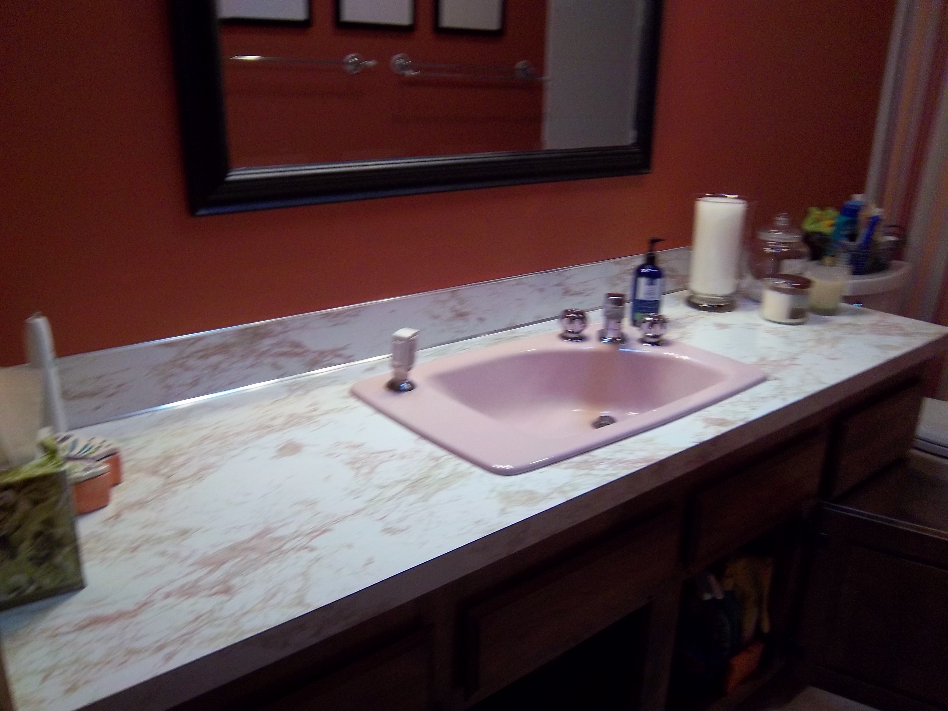 Mr Direct 19 In Undermount Bathroom Sink In Bisque With Gray Sinklink Upmb Slg The Home Depot